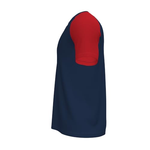 Miniatura 3 de Joma - Camiseta Deportiva Manga Corta Hombre , 7XS -2XL - Ligera y Transpirable, Ideal para Todo Tipo de Deporte - Academy IV