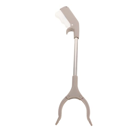 minkissy trampa de basura herramienta multifuncional ramas recogiendo pinzas recogedor de basura resistente recolector de basura pinzas para basura recoger palo Acero inoxidable