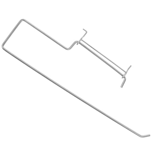 Unomor Pegboard Paper Towel Holder Strong Metal Construction Versatile Garage Organizers Easy Mount