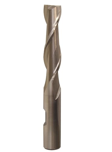 Drill America 7/8" X 7/8" High Speed Steel 2 Flute Single End Long End Mill, DWC Series