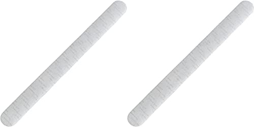 Protector Pala de Padel Pro [Pack X2 Transparente Textura Lisa | Autoadhesivo | Evita Golpes y Rayaduras, Tecnología de Absorción y Disipación de Impactos Pro Elite | 36,2cm x 5,3cm x 0,6cm