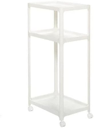 SANKA VOR-3WH Volka Storage Box, 3 Tiers, White, (W x D x H): 19.3 x 13.0 x 38.2 inches (49 x 33 x 97