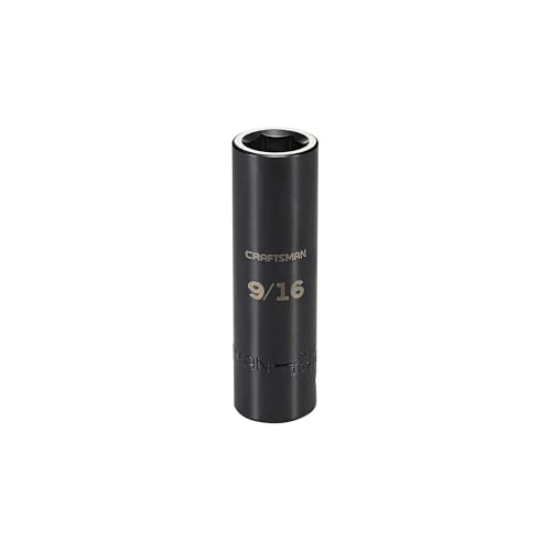 Image of CRAFTSMAN Deep Impact Socket, SAE, 1 /2-Inch Drive, 9 /16-Inch (CMMT15998)