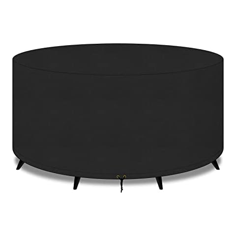 PATIO PLUS Large Round Garden Table Cover Cover