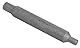 KS Tools 150.9467 10 mm Stoßdämpfer-Innensechskant-Gegenhalter-Bit-Stecknuss, 7 mm