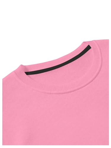 GORGLITTER Men's Bear Graphic Sweatshirt Anime Long Sleeve Crew Neck Drop Shoulder Pullover Tops3