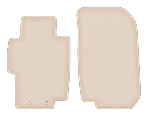 Tapis de voiture beige pour protéger le sol avant de Honda Accord VII
