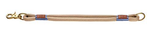 HUNTER Sansibar RANTUM Verstellbare Führleine für Hunde, modern, nautisch, 1 x 200 cm, beige & Sansibar Rantum Halsung, Hundehalsband, Tau, modern, nautisch, 50 (M-L), beige
