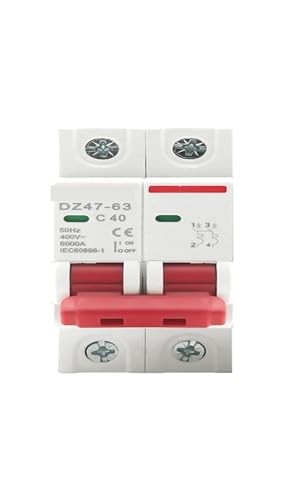 Interrupteur d'isolement double puissance 63A pour éviter les surcharges de ligne