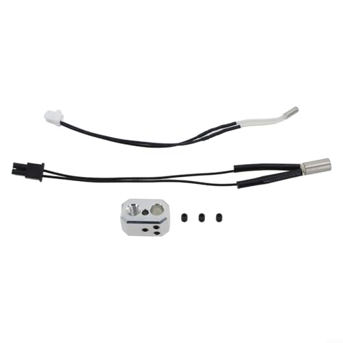 EXTRWORY 24V 40W Heater Cartridge and Thermistor Kit for Prusa MK4, Integrated with Accurate Temp Sensor for High-Temp 3