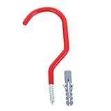 Utilisation polyvalente : idéal pour suspendre des vélos, des outils et d'autres articles, ce crochet pour vélo utilisé dans garages, et diverses zones de stockage, crochets de plafond robustes, crochets de rangement muraux suspendus