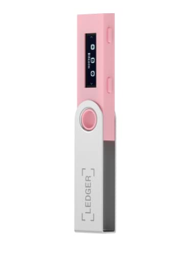 Ledger Nano S Crypto Hardware Wallet (Flamingo Pink) - Securely Buy, Manage and Grow Your Digital Assets