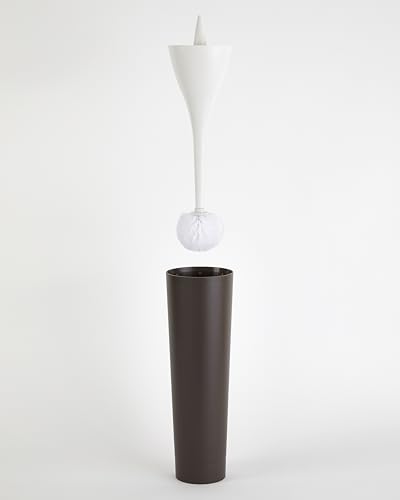 Image of Heller Excalibur Toilet Brush | Hellerware | Philippe Starck (Chocolate)