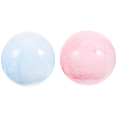 VANZACK 2Pcs Reusable Core Ball for Yoga Lightweight Exercise Ball for Indoor Workouts Enhance Stability Muscle Endurance for Balance Training