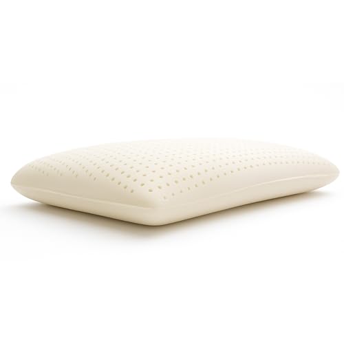 Almohada de látex natural perfil bajo tamaño estándar miniatura 4