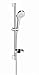 Price comparison product image hansgrohe Croma Select S Shower set 110 Vario with shower rail 65 cm and soap dish