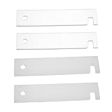 4PCS WE3M51 WE3M52 Clothes Dryer Teflon and Nylon Drum Bearing Slide Replacement Kit