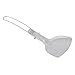 Luzhengyang Stainless Steel Camping Cooking Spatula Turner Spatula- Foldable Portable Long Handle for Outdoor BBQ Picnic Travel - Wear- and Corrosion-