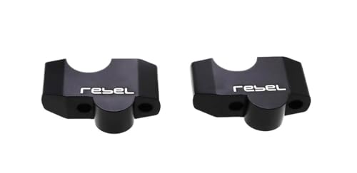 Élévateur de guidon Rebel CMX1100 en aluminium usiné, finition haut de gamme