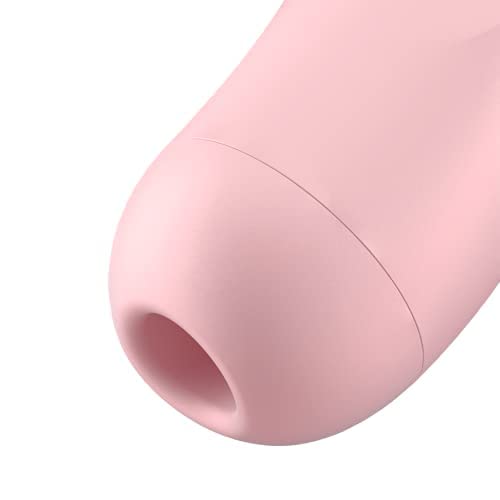 Satisfyer - Oplaadbare Curvy 2 Connect App Air Pulse Stimulator met 11 vibratiestanden Roze - Afbeelding 5