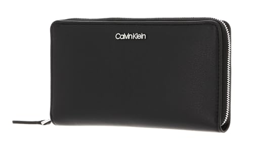 Calvin Klein Damen Geldbeutel Ck Must Z/A Wallet XL Groß, Schwarz (Ck...