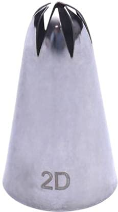 MASTER ROYAL BACKNCOOK TOOLS 2D Large Size Rose Flower Nozzels for Cakes