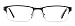 EYECEDAR 5-Pack Reading Glasses for Men Rectangular Metal Half-Frame Spring Hinges with Sun Readers Glasses Mens Readers 2.5