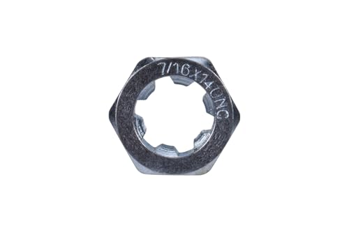 Image of Century Drill & Tool 92908 Fractional Right Hand Rethreading Die, 7 /16-14 | 11 /16 inch across flats, external thread cutting, thread restoration