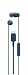 Sony IER‑EX15C: Auriculares con Cable USB-C y micrófono, Casos in Ear Ligeros para Android, iPhone, portátiles y PC; Cable sin enredos, Sonido nítido Viajar y para Uso Diario Azul