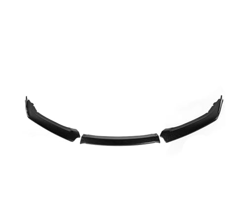 Paraurti anteriore Spoiler Labbro In Fibra di Carbonio Look/Nero Lucido Splitter Lama Per Civic X FC FK 10th Gen 2016 2017 2018 4 Porte Berlina