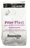 Masilla en Polvo. Piter Plast Renovacion. Para enlucir gotele y paredes rugosas