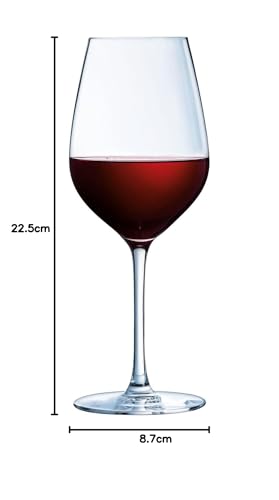 Copas de vino de 44 cl Chef & Sommelier Sequence de cristal hechas en Francia pack de 6 piezas 8