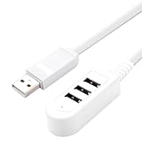 Hub USB alimenté – chargement hors ligne, sans connexion à un ordinateur, chargeur de téléphone portable à domicile, chargeur multiport, hub USB de bureau