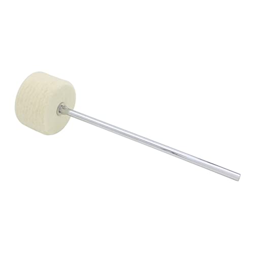 BESTonZON Drum Accessories Bass Drum Pedal Beater Mallet Felt Tip Drum Hammer for Traditional Sound