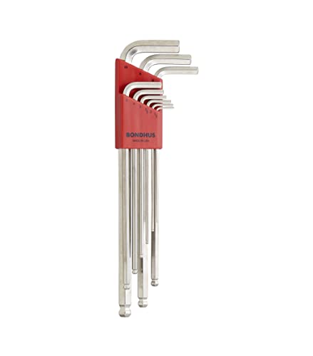 �y�������K�i�zMade in USA �A�����J�� BONDHUS(�{���_�X) �Z�p�{�[���|�C���g�EL-�����` �G�N�X�g�������O�Z�b�g ���b�L���H 9�{�g (1.5�A2�A2.5�A3�A4�A5�A6�A8�A10mm) BLX9MB No.17099