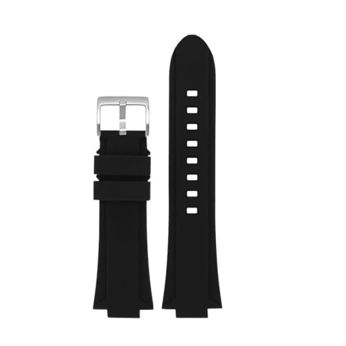 RWUXCYNTP ���N�V���R�����v�o���h�J�V�I GST-B200 GST-B400 �X�`�[���n�[�g�C�����N�V���R�����v�X�g���b�v�u���X���b�g�`�F�[���ƌ݊�������(Black silver,GST-B400mm)