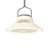 Wiederaufladbarer elektrischer Ventilator, LED-Beleuchtungsstativ, 2400 mAh, Campingventilator,...