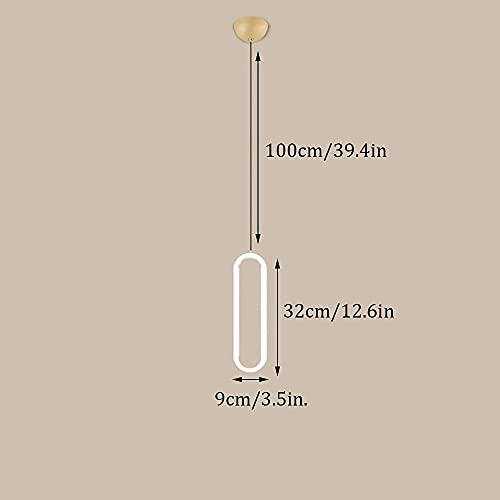 Lámpara colgante de vidrio nórdica para iluminar y decorar la cabecera de tu dormitorio 8