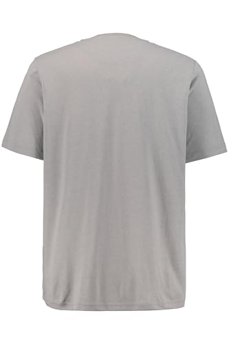 Jp 1880 Henleys, Confezione Da 2 Maglietta 1/2, Grigio Melange, Xxxxxxl Uomo - 8