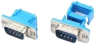 5PCS DB9 DB15 DB25 DB37 DIDC9/DIDC15/DIDC25/DIDC37 male female plug serial port connector idc crimp type D-SUB rs232 adapter(DB37 Female)