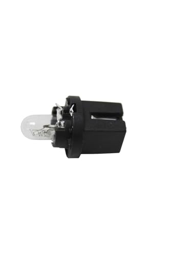 10 piezas de lámparas halógenas T5 12V 2W color amarillo miniatura 2