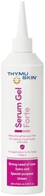 THYMUSKIN® Forte Serum – Step 2 of 2 in the Thymuskin System, provides extra-rich support for severe thinning & chronic scalp imbalance, suitable for unisex & promoting fuller-looking