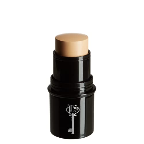 Private Society Cosmetics Luxury Beauty Products - .2 Oz Security Stick Contour Foundation - Travel Size Longwear Primer Infused Matte Coverage - Creamy Concentrated Vegan Cruelty Free Formula - Fair #TOP24