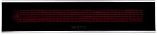 Bromic Platinum Marine Smart-Heat Electric Patio Heater, Outdoor, 2300W, 220-240V, Black, BH0320015
