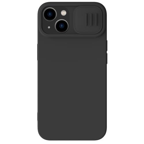 Nillkin CamShield Silky Silikonhülle für Apple iPhone 15 Plus (2023) – Schwarz