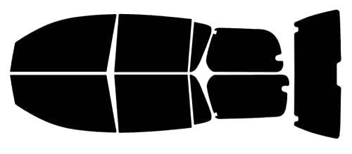 Trueline Automotive Precut Car Window Tint Compatible with Infiniti QX56 2004-2010 - 20% All Side and Back Windows - Window Tint Film - Pre Cut Window Tint for Car Windows - Tint Kit