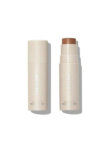 SHEGLAM Snatch n Define Stick - Cream Contour Stick Long Lasting Highly Pigmented Sweat Proof Bronzer Sculpting Lightweight Smooth Natural Contour Face Makeup (Terracotta)