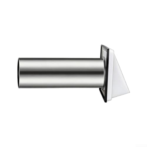 Campana extractora exterior con cubierta de ventilación de acero inoxidable 4" 2