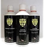 Protex World Convertible Soft Top Care Kit - Canvas Cleaner/Restorer(Black)/Waterproofer 1Ltr.