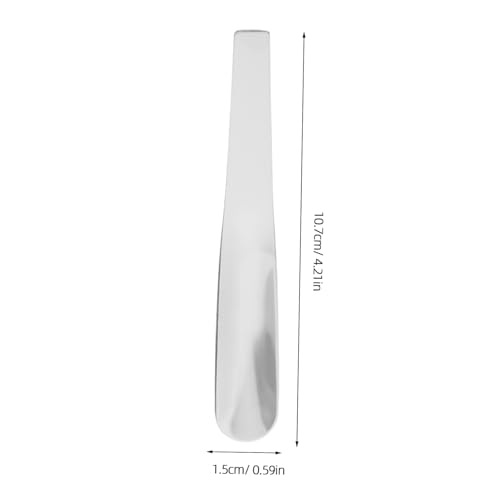 Mini cuillères plates acier inoxydable pour mélanger café thé bar